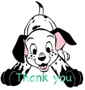 Thank you- 101 dalmations
