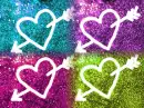 beatiful hearts:] background.