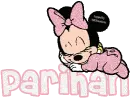 Sleeping Baby Minnie Mouse -Parihan-