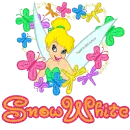 Tinkerbell With Butterflies -SnowWhite-