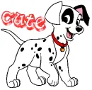 cute dalmation