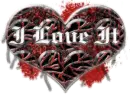 Gothic Vain Heart I Love It