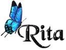 Blue Butterfly - Rita
