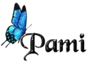 Blue Butterfly - Pami