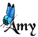 Blue Butterfly - Amy