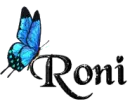 Blue Butterfly - Roni