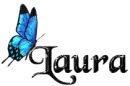 Blue Butterfly - Laura
