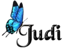 Blue Butterfly - Judi