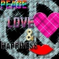 lips peace love