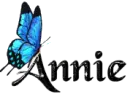 Blue Buttrfly - Annie