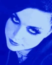 amy lee_sepia blue