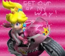 Lady in Bike
