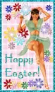 Happy Easter pin up