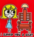 I saved you a seat
