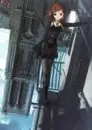 anime girl in black