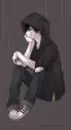 sad emo kid