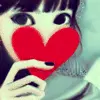 girl w/heart icon