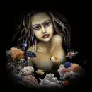 Glittered Mermaid