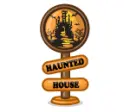 haunted house sign