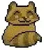 Raccoon pixel