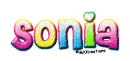 Rainbow Name -Sonia-