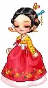 Han-bok( traditional clothes)