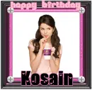 happy birthday kosain