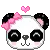 cute panda
