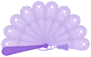 Purple fan