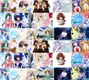 Girl anime background 