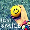 just smile