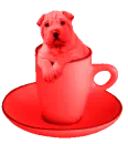The red