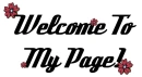 Welcome To My Page