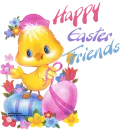 HAPPY EASTER FRIENDS/DUCK