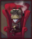 Smoking Dog