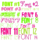 fonts