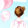 Girl with balloon