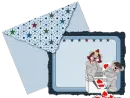 Blu envelope Creddy-Creddy