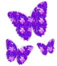 glitter butterflys
