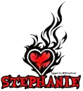 Flaming Tribal Heart -Stephanie-