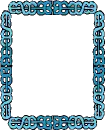 2 color blue frames