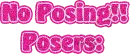 Posers