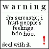 Sarcasm