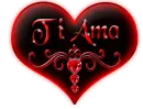 Red Heart Ti Amo (italian)
