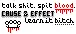 cause & effect