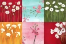 pastel flowers