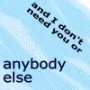 don't need