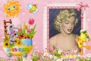 easter scene,marilyn