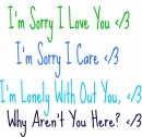 I'm sorry