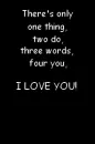 I LOVE YOU!